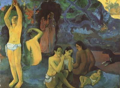 Paul Gauguin Where do we come form (mk07) oil painting picture